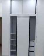 کمد دیواری ریلی دستگیره شاخه ای کشو مخفی کمد یونیتی